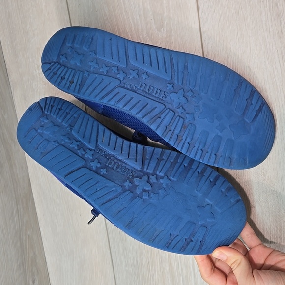 Hey Dude UnisexWally Funk Mono True Blue Casual Shoes Flats Sz L11 M9 - Picture 10 of 12